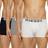 Diesel All Timers Damien Boxer Trunks 3-pack - White/Grey