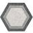 Hill Ceramic Traffic Hex 25 KLC4672 22x25cm