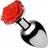 Booty Sparks Red Rose Analplug