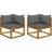 vidaXL 311852 Corner 2-pack Modulsoffa