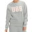 UGG W Madeline Fuzzy Logo Crewneck Sweatshirt - Grey Heather/Sonora