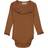 Wheat Rib Ruffle LS Body - Acorn (9108e-007-9003)