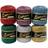 Creotime glittergarn flerfärgad 6x160 m