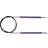 Knitpro Zing Rundpinde Aluminium 60cm 7,00mm 23.6in US10Â¾ Amethyst