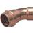 B MaxiPro kobberpress Bøjning 1/4'' 45gr. Muffe-muffe. Op til 48 bar driftstryk