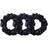 Slip Silk Large Scrunchies (Various Colours) Black