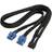 Silverstone Technology SilverStone PP12-PCIE strømkabel 8 pin EPS12 V (4 4) til 12 pin PCIe-kraft 55 cm