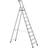 Zarges Anodised Trade Platform Steps, Platform Height 2.20m 10 Rungs