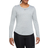 Nike Dri-FIT One Long-Sleeve Top Women - Particle Grey/Heather/Black