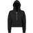 Tridri Women's 1/2 Zip Hoodie - Black