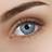 24.se Farvede Linser Flash Glam Blå