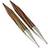Knitpro Symfonie Udskiftelige Rundpinde Birk 13cm 15,00mm US19