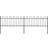 vidaXL Garden Fence with Hoop Top 340x130cm
