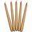 PartyDeco Stearinljus 24 cm Guld