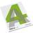 Esselte Standard Block A4 100 Sheets Lined