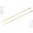 Knitpro Zing Strikkepinde Jumperpinde Messing 40cm 2,25mm 15.7in U