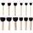 Creativ Company Foam Stencil Brushes, D: 13 20 25 35 mm, 12 pc/ 1 pack