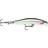 Rapala RipStop Lure, Size 12, 4 3/4" Length, 4'-5' Depth, 1/2 oz, 3-#5 Hooks, Silver, Per 1, One Size (RPS12S)