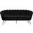 Venture Design Calais Black Soffa 180cm 3-sits