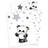 MCU Panda Junior Bedding 39.4x53.2"
