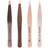 Brushworks brushworks HD Combination Tweezer Set Gold