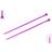 Knitpro Trendz Strikkepinde Jumperpinde Akryl 25cm 5,00mm 9.8in US