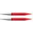 Knitpro Trendz Udskiftelige Rundpinde Akryl 13cm 12,00mm US17 Red