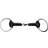 Korsteel Eggbutt Soft Rubber Jointed Snaffle Bit