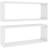 vidaXL - Wall Shelf 60cm 2pcs