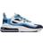 NIKE Air Max 270 React M - White/Midnight Navy/University Blue