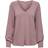 Only Mette Uma Solid Top - Purple/Elderberry