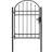 vidaXL Fence Gate with Arched Top 100x125cm