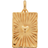 Monica Vinader Talisman Heart Pendant - Gold