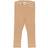 Petit Piao Modal Striped Leggings - Curry/Cream