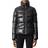 Mackage Madalyn Lustrous Light Down Jacket with Hood - Black