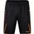 JAKO Challenge Training Shorts - Black/Neon Orange