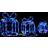 vidaXL Gift Boxes Christmas Lamp 30cm