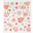 Creativ Company Stickers, forårsblomster, 15x16,5 cm, 1 ark