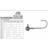Darts Tungsten Jighead 7g 5/0