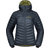 Bergans Senja Down Light W Jacket W/Hood - Orion Blue/Green Oasis