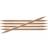 Knitpro Basix Birch Strømpepinde Birk 20cm 6,50mm 7.9in US10Â½