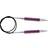 Knitpro KP47138 Zing: Knitting Pins: Circular: Fixed: 80cm x 10.00mm, Aluminium, Multi-Colour, 10mm