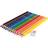 ABA Skol Edu Jumbo Colouring Pencils, thickness 10 mm, lead 5 mm, assorted colours, 12 pc/ 1 pack