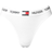 Tommy Hilfiger Organic Cotton Logo Thong - Classic White