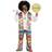 Fiestas Guirca Hippie Rainbow Costume