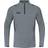 JAKO Challenge Zip Top - Stone Grey/Black