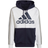 adidas Essentials Colorblock Fleece Full-Zip Hoodie Men - White/Legend Ink