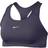 NIKE Dri-Fit Swoosh 1-Piece Pad Sports Bra - Purple