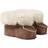 Shepherd Gävle Baby Slippers Sheepskin - Brown