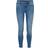 Noisy May Kimmy Cropped Normal Waist Skinny Fit Jeans - Light Blue Denim